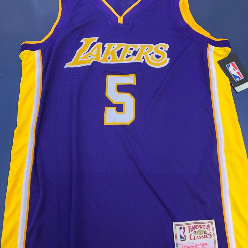Big Shot Bob Los Angeles Lakers Throwback Jersey